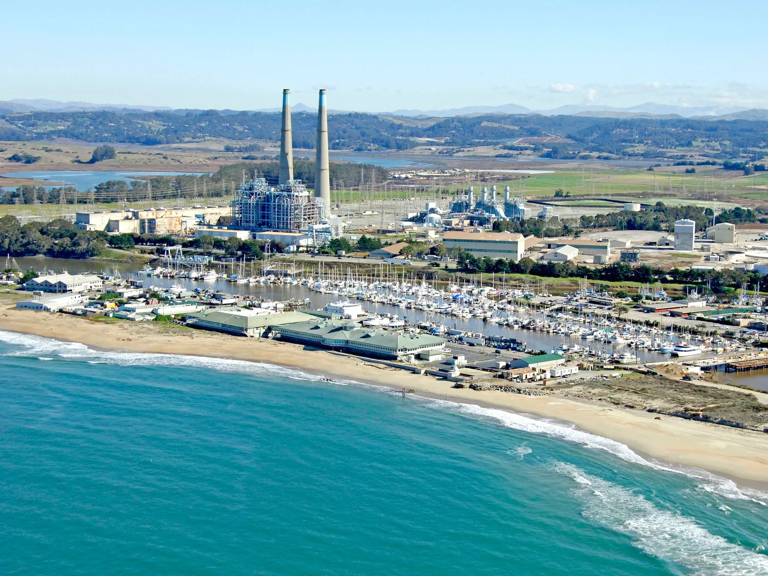 Moss Landing Harbor background